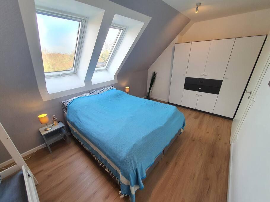 Kiel-Russee Familienwohnung, Lademoeglichkeit, Co2 Frei Exteriér fotografie